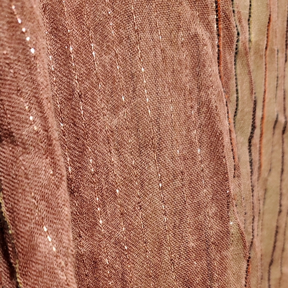 ☆ 3/35$ | OS Vintage Pink Pencil Stripe Trim Kimono Cover-up - Picture 6 of 6